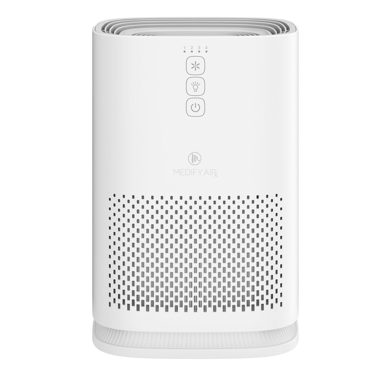 White Small MA-14 Desktop Unit HEPA Air Purifier,White,hi-res image number 1.0