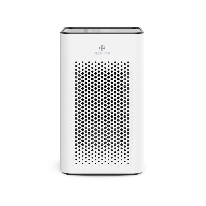 White Small MA-25 Floor Unit HEPA Air Purifier,White,hi-res image number 1.0