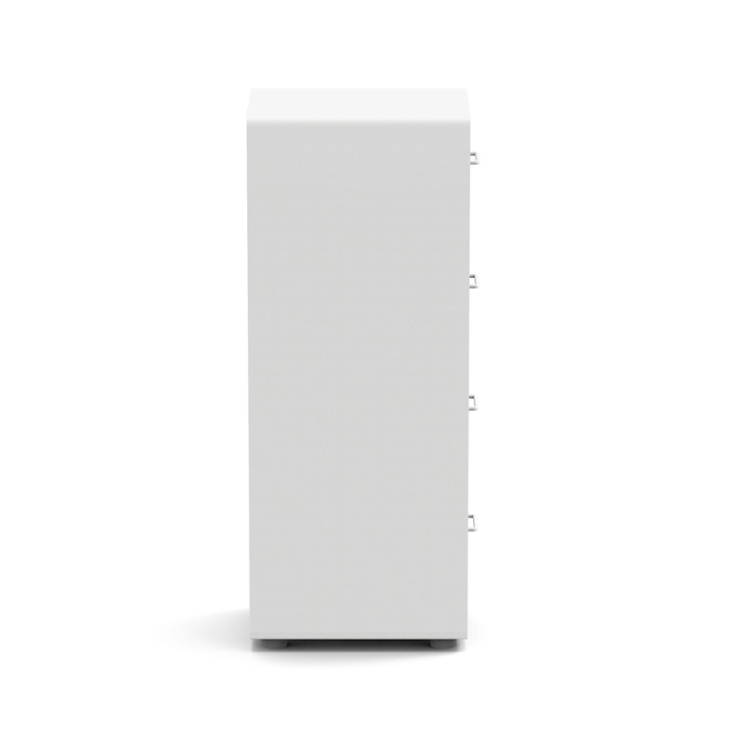White Stow 4-Drawer Vertical File Cabinet,White,hi-res image number 4