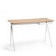 White + Natural Oak Key Desk, 48",Natural Oak,hi-res
