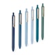 Assorted Blues Retractable Gel Luxe Pens, Set of 12,,hi-res
