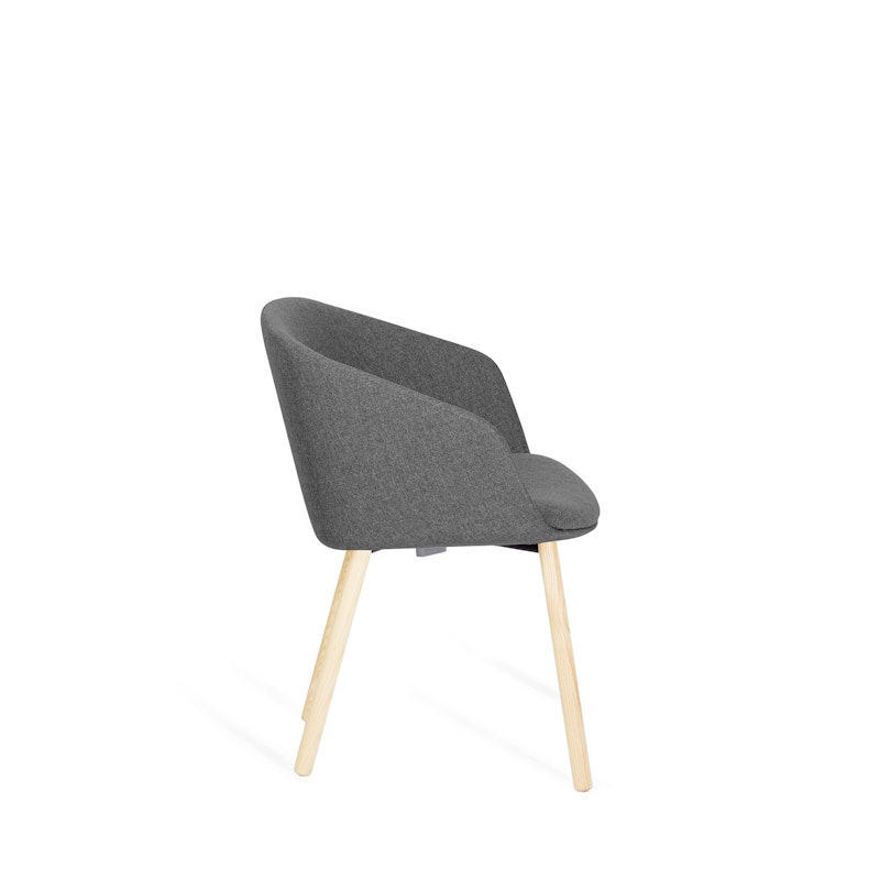Dark Gray Pitch Side Chair,Dark Gray,hi-res image number 3