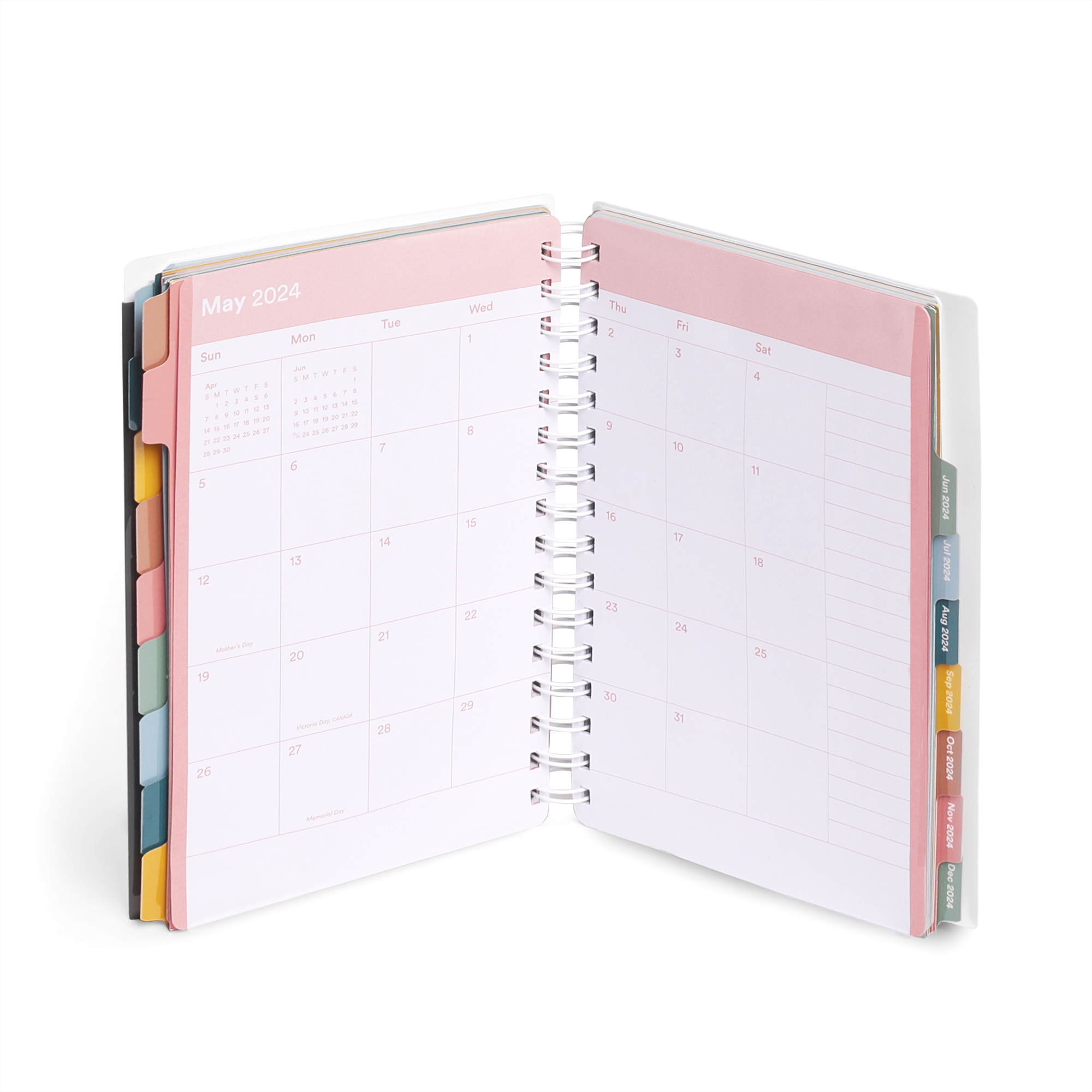 Blush Medium 18-Month Pocket Book Planner, 2023-2024