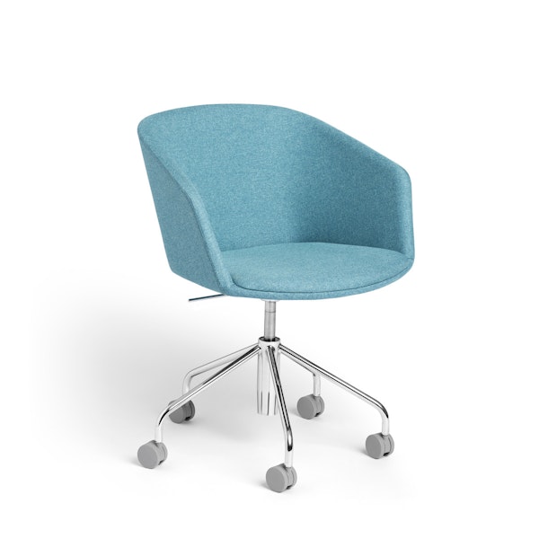 Blue Pitch Meeting Chair,Blue,hi-res
