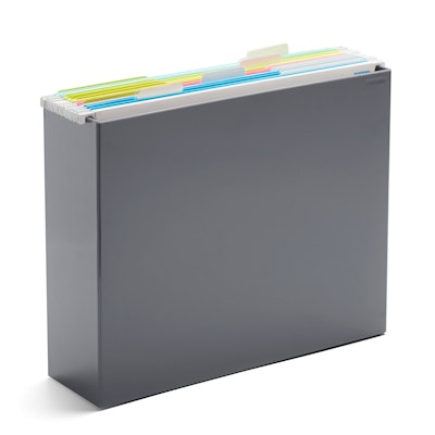 Dark Gray File Box