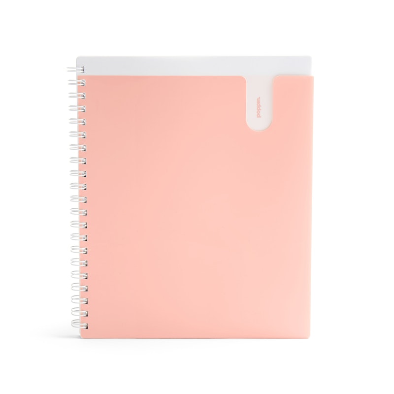 Blush 1-Subject Pocket Spiral Notebook,Blush,hi-res image number 2