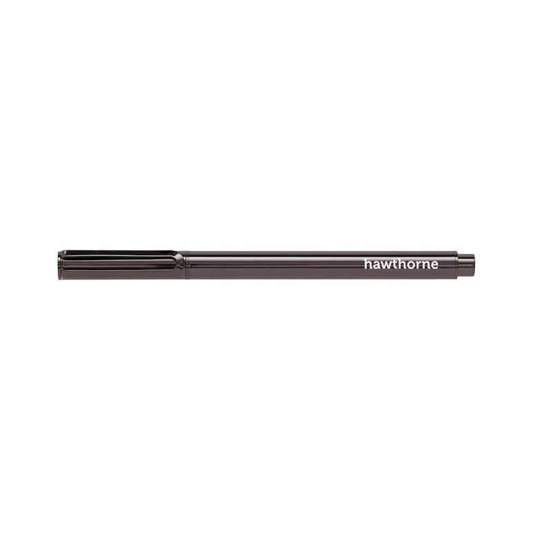 Custom Gunmetal Heavy Weight Metal Pen with Black Ink,Gunmetal,hi-res image number 0.0