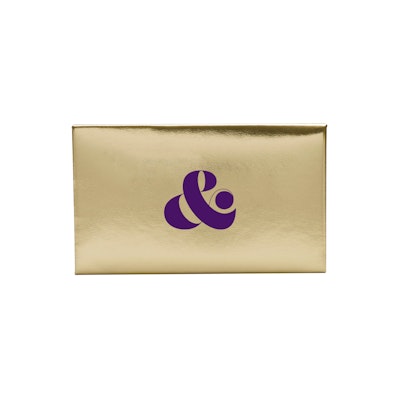 Custom Gold Card Case