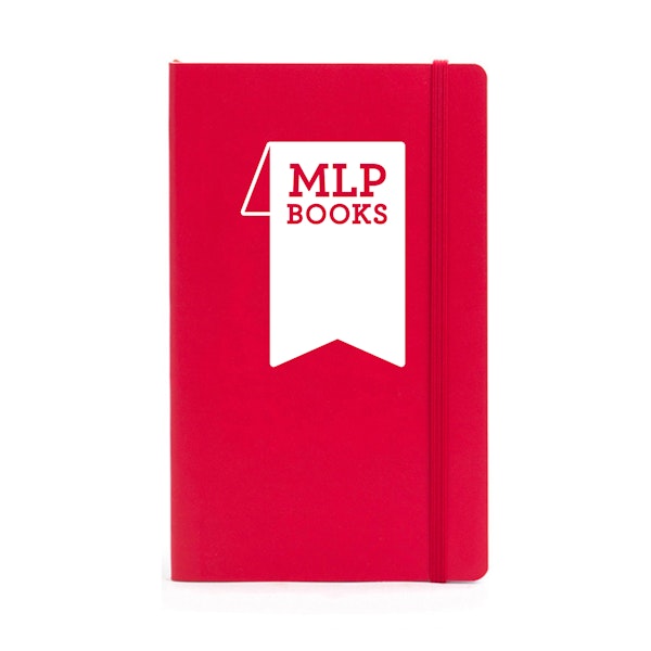 Custom Red Medium Soft Cover Notebook,Red,hi-res