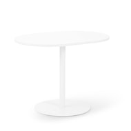White Tucker Lounge Table, 25"h,,hi-res