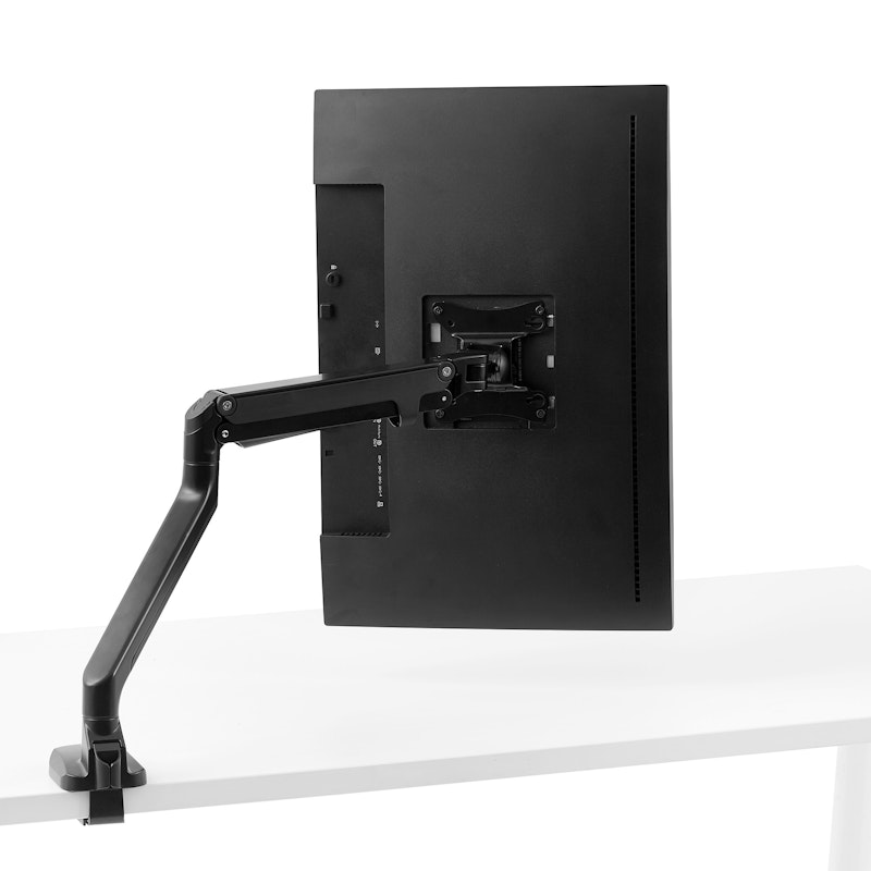 Black Swing Single Monitor Arm,Black,hi-res image number 2.0