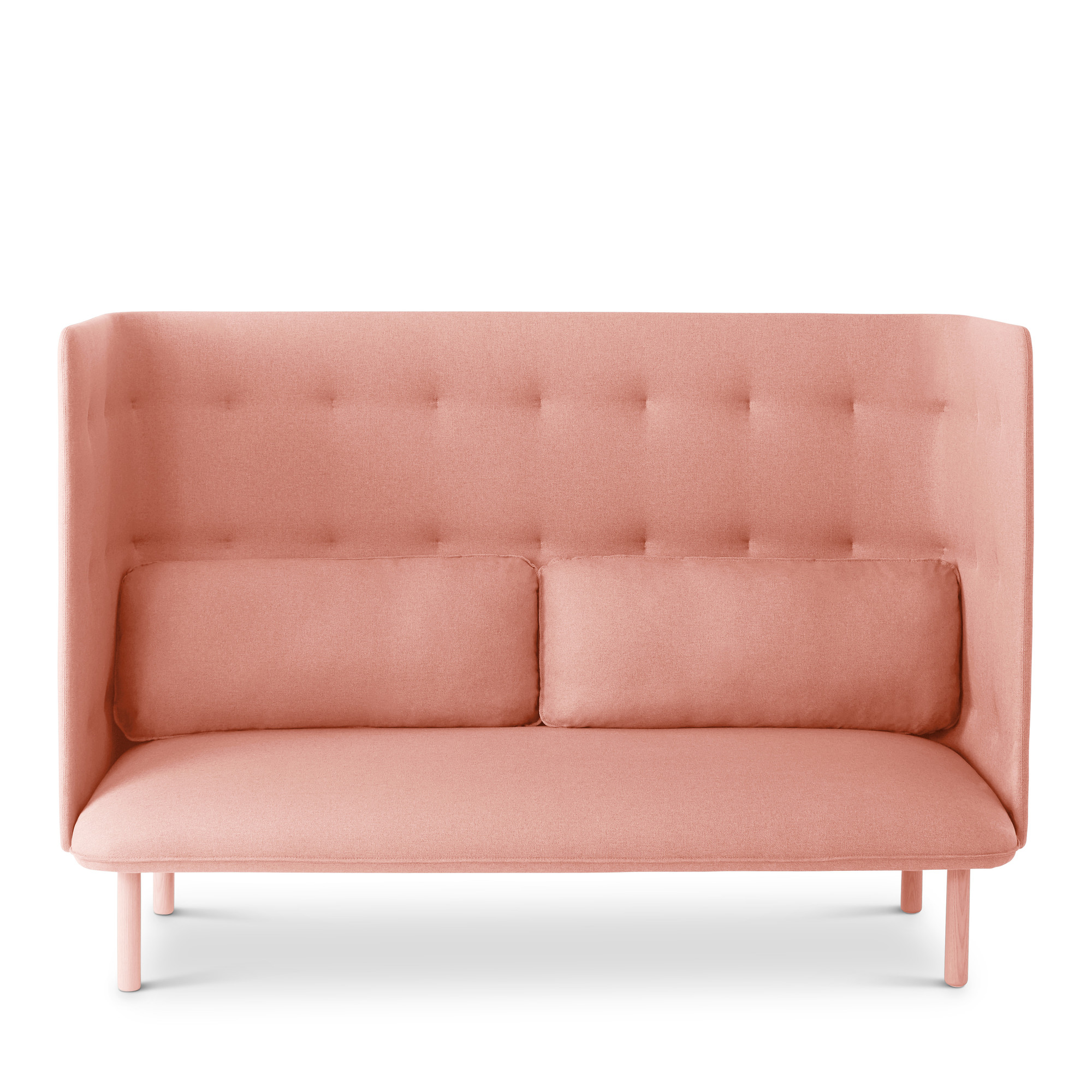 Blush + Gray QT Lounge Sofa,Blush,hi-res