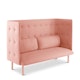 Blush QT Privacy Lounge Sofa,Blush,hi-res