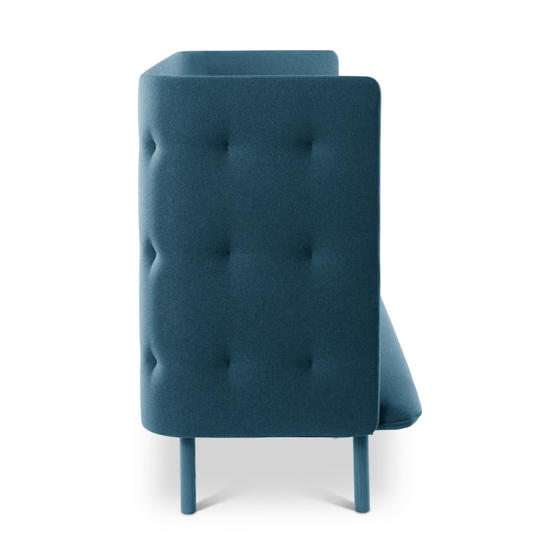 Dark Blue + Gray QT Privacy Lounge Sofa,Dark Blue,hi-res image number 4