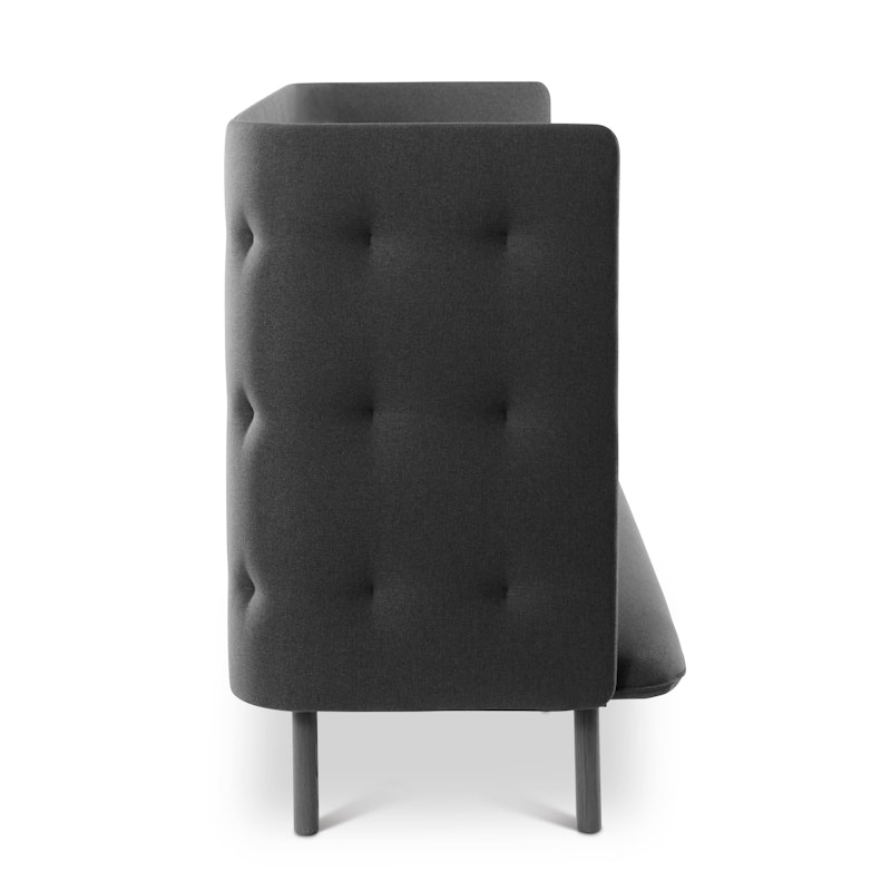 Dark Gray + Dark Blue QT Privacy Lounge Sofa,Dark Gray,hi-res image number 3.0