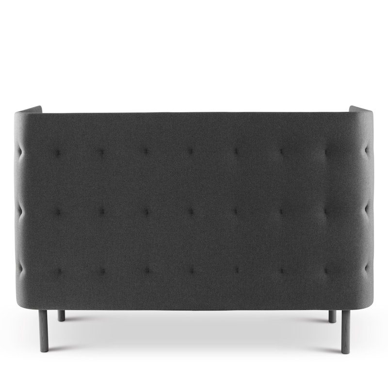 Dark Gray + Dark Blue QT Privacy Lounge Sofa,Dark Gray,hi-res image number 5