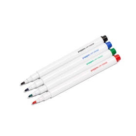 Slim Dry Erase Markers, Set of 4