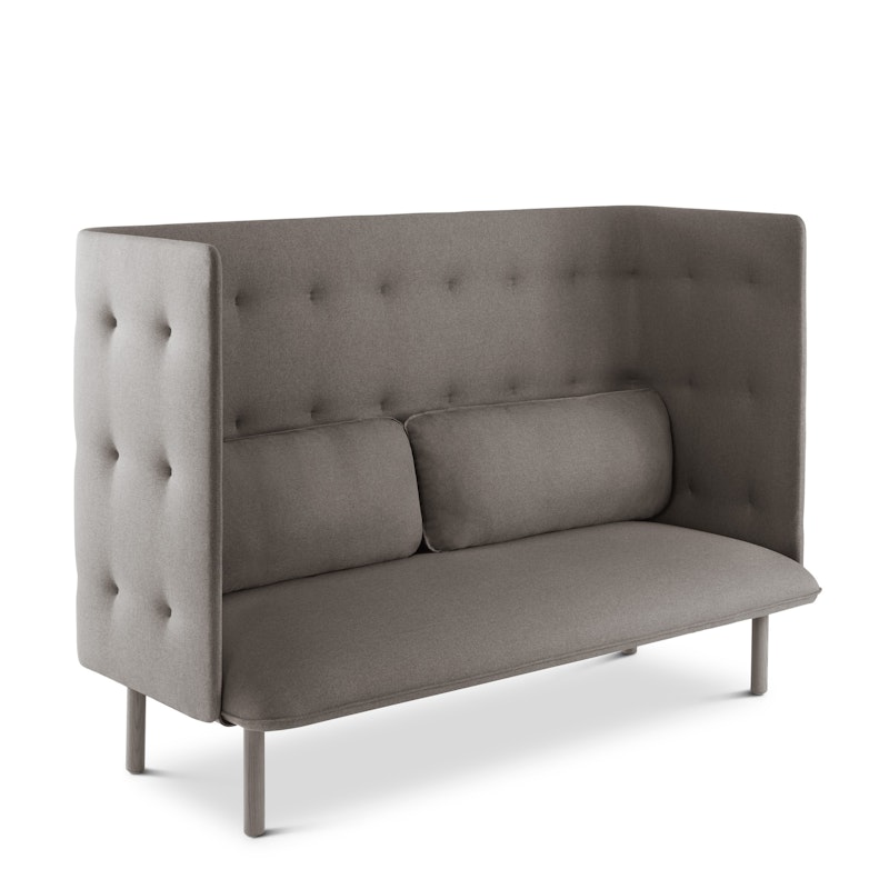 Gray QT Privacy Lounge Sofa,Gray,hi-res image number 0.0