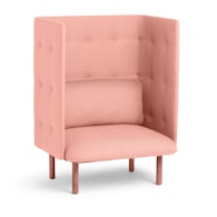 QT Privacy Lounge Chair,Blush,hi-res