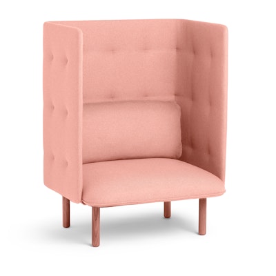 Blush QT Privacy Lounge Chair
