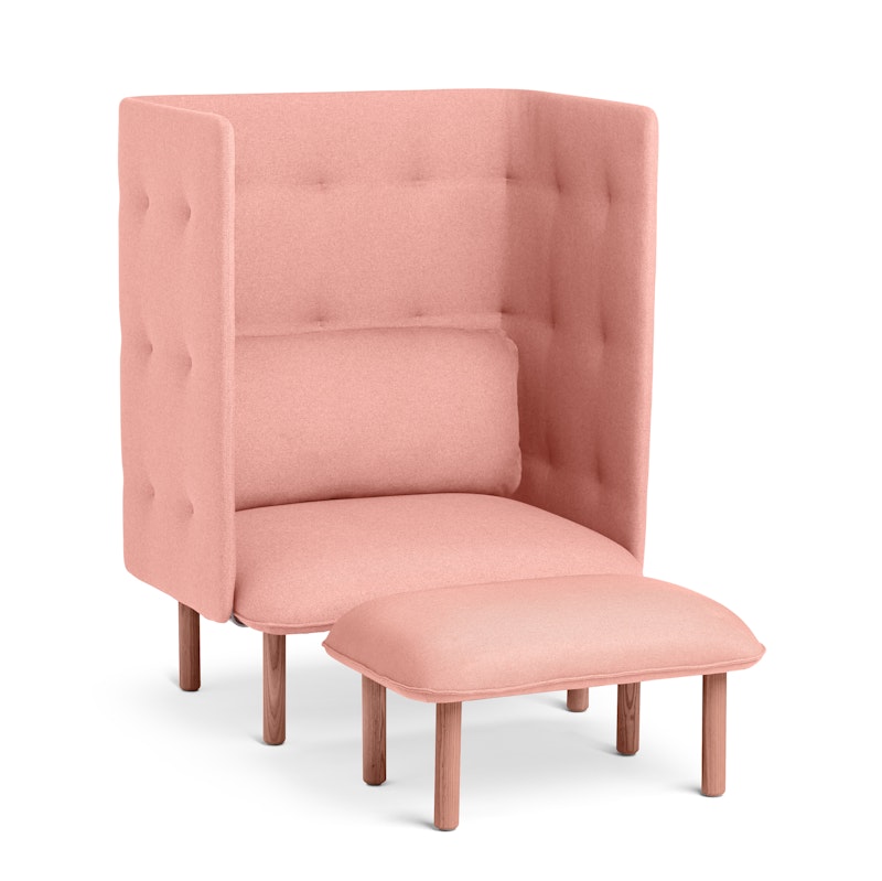 Blush QT Privacy Lounge Chair,Blush,hi-res image number 5.0