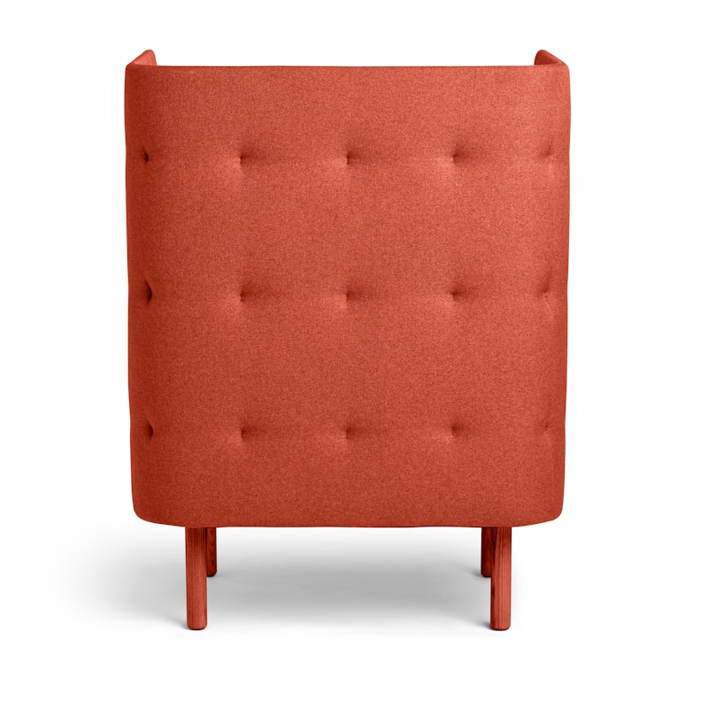 Brick QT Privacy Lounge Chair,Brick,hi-res image number 4