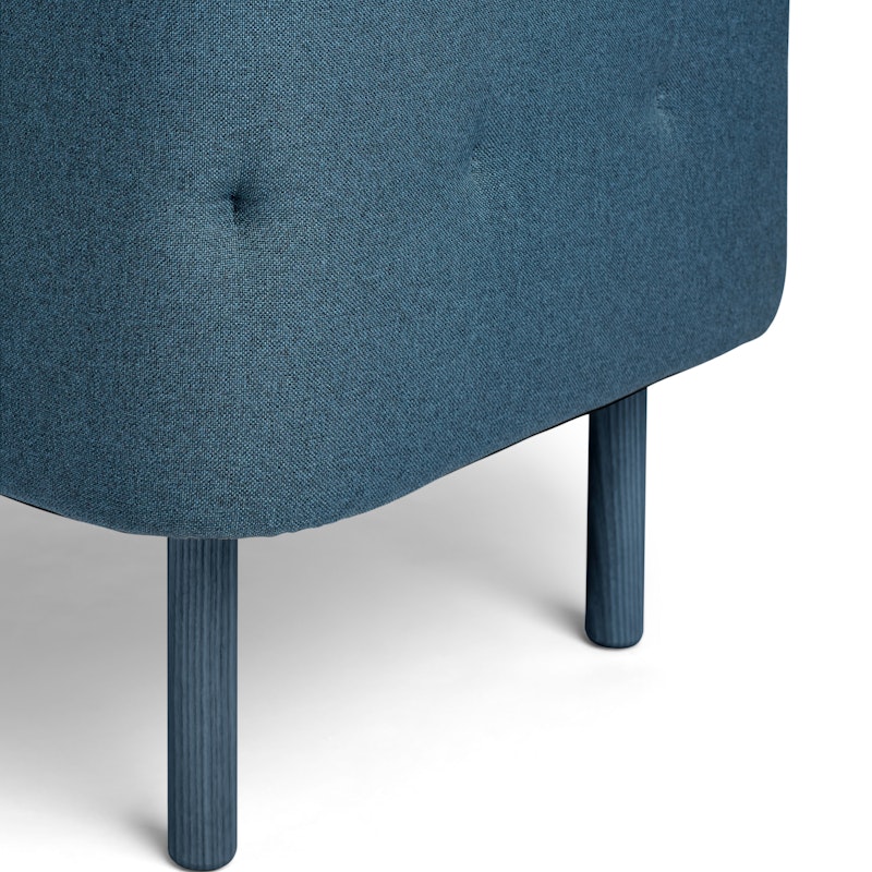 Dark Blue QT Privacy Lounge Chair,Dark Blue,hi-res image number 4.0