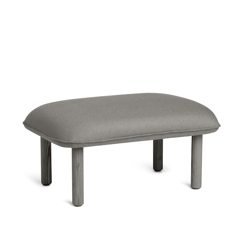 Gray QT Privacy Lounge Ottoman,Gray,hi-res image number 0.0