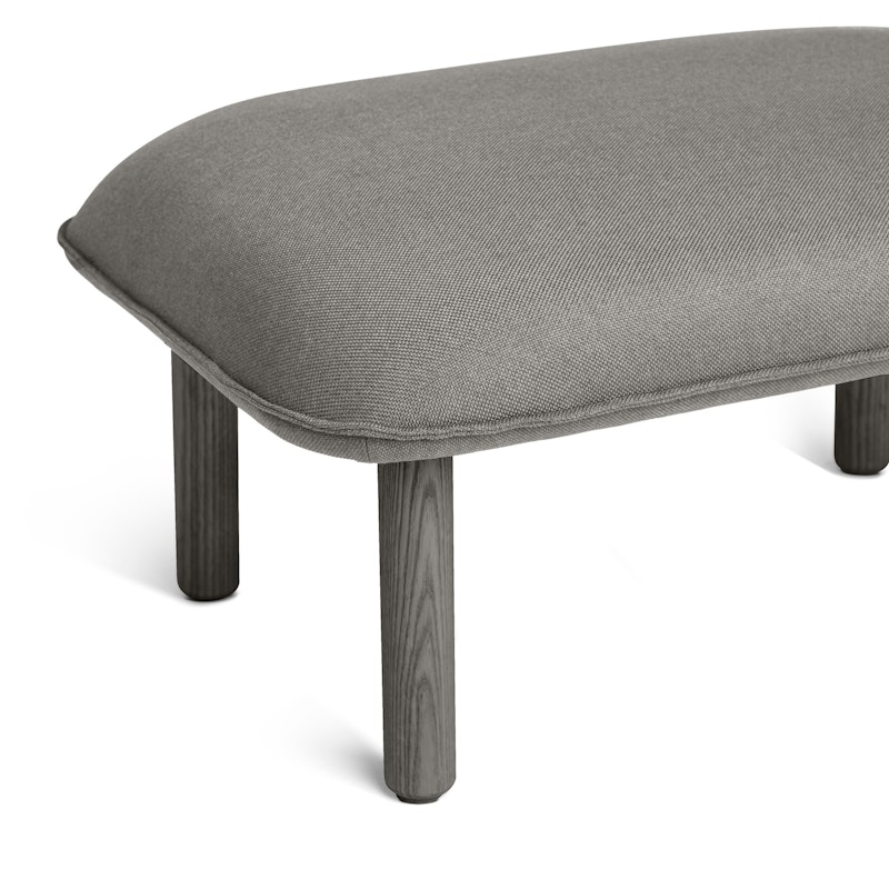 Gray QT Privacy Lounge Ottoman,Gray,hi-res image number 2.0