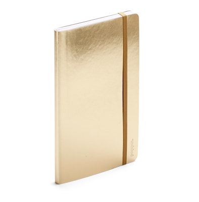 Gold Medium Soft Cover Notebook
