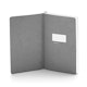 Gunmetal Medium Soft Cover Notebook,Gunmetal,hi-res