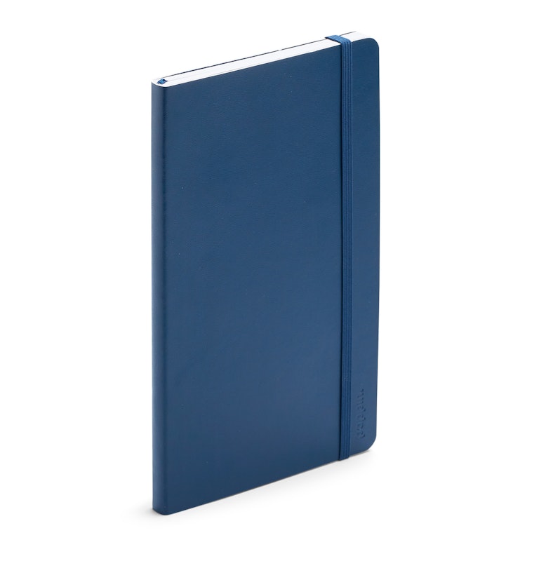 Navy Medium Soft Cover Notebook,Navy,hi-res image number 1