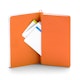 Custom Orange Medium Soft Cover Notebook,Orange,hi-res
