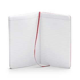 Custom Red Medium Soft Cover Notebook,Red,hi-res