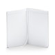 White Medium Soft Cover Notebook,White,hi-res