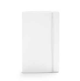 White Medium Soft Cover Notebook