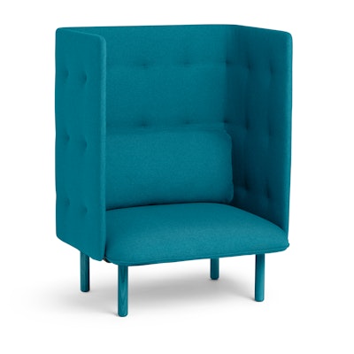 Teal QT Privacy Lounge Chair