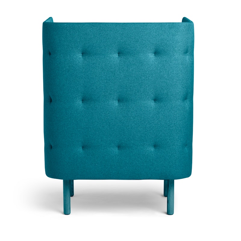 Teal QT Privacy Lounge Chair,Teal,hi-res image number 4