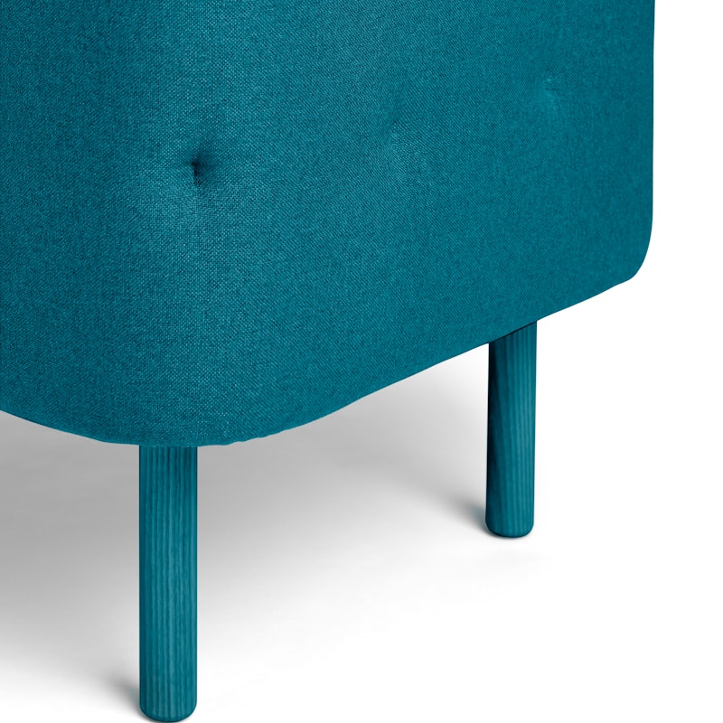 Teal QT Privacy Lounge Chair,Teal,hi-res image number 4.0