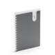 Dark Gray Medium Pocket Spiral Notebook,Dark Gray,hi-res