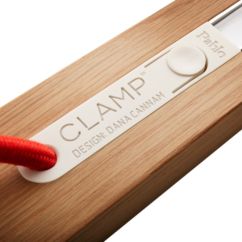 White Oak Clamp Mini LED Lamp,,hi-res image number 3