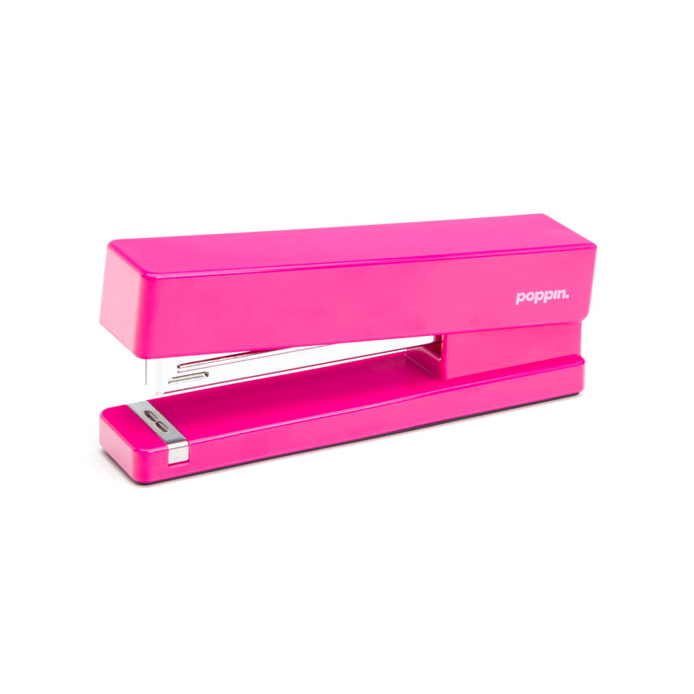 Pink Stapler Desk Accessories Organization Poppin