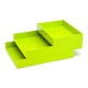 Lime Green Letter Trays, Set of 2,Lime Green,hi-res