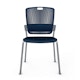Shell Navy Cinto Chair, Silver Frame,Navy,hi-res