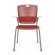 Cinto Chair with Arms, Silver Frame,,hi-res