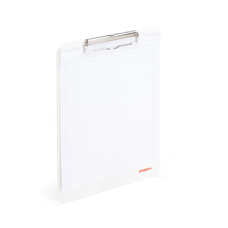 White Clipboard,White,hi-res image number 3