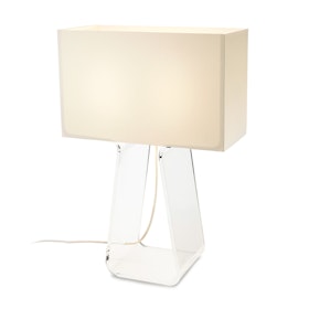 Clear Tube Top Lamp,White,hi-res