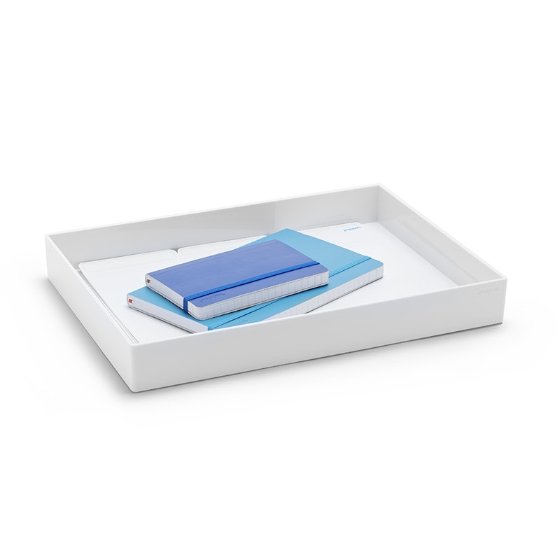 White Large Accessory Tray,White,hi-res image number 1.0
