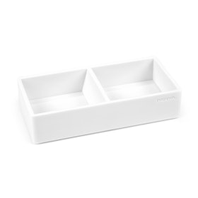 White Softie This + That Tray