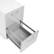 White + Light Gray Stow 2-Drawer File Cabinet, Rolling,Light Gray,hi-res